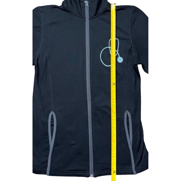 Artery Ink Sport-Tek Ladies Nurse Stethoscope Graphic Full Zip Jacket Black Sz S - Picture 8 of 15